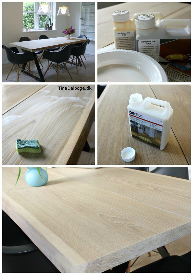 Plankebord - sådan kan du et egetræsbord så det er holde